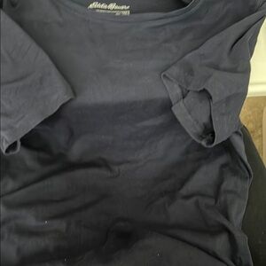 Eddie Bauer Navy Blue T-Shirt